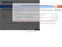 Tablet Screenshot of bluecam.com